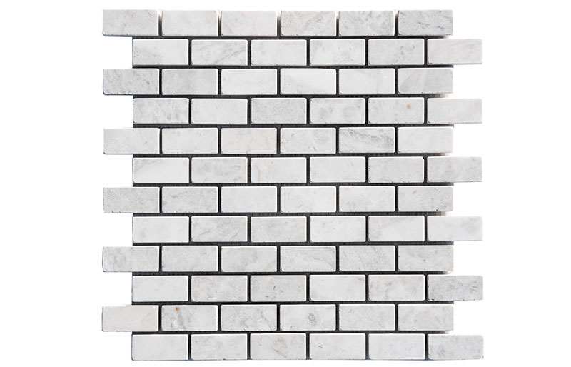 Royal White Marble 23x48mm Brick