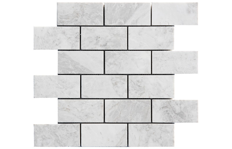 Royal White Marble 48x100mm Brick